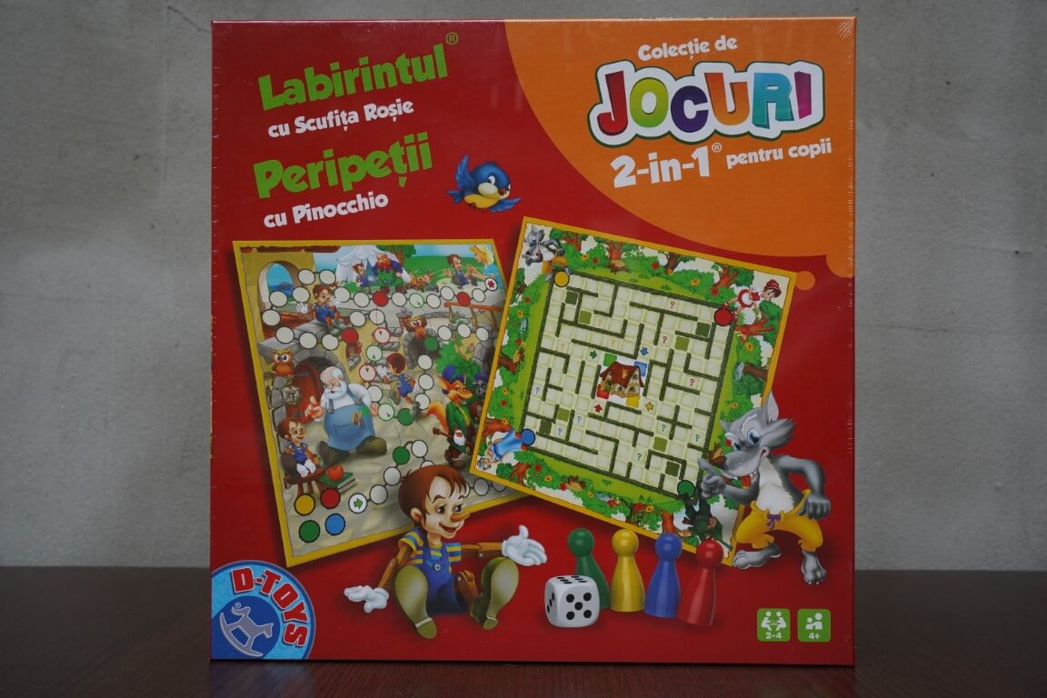 2 ÎN 1 SCUFITA ROSIE + PINOCCHIO