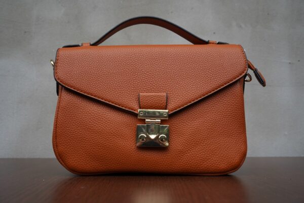 Geanta Mini Clutch culoare Maro