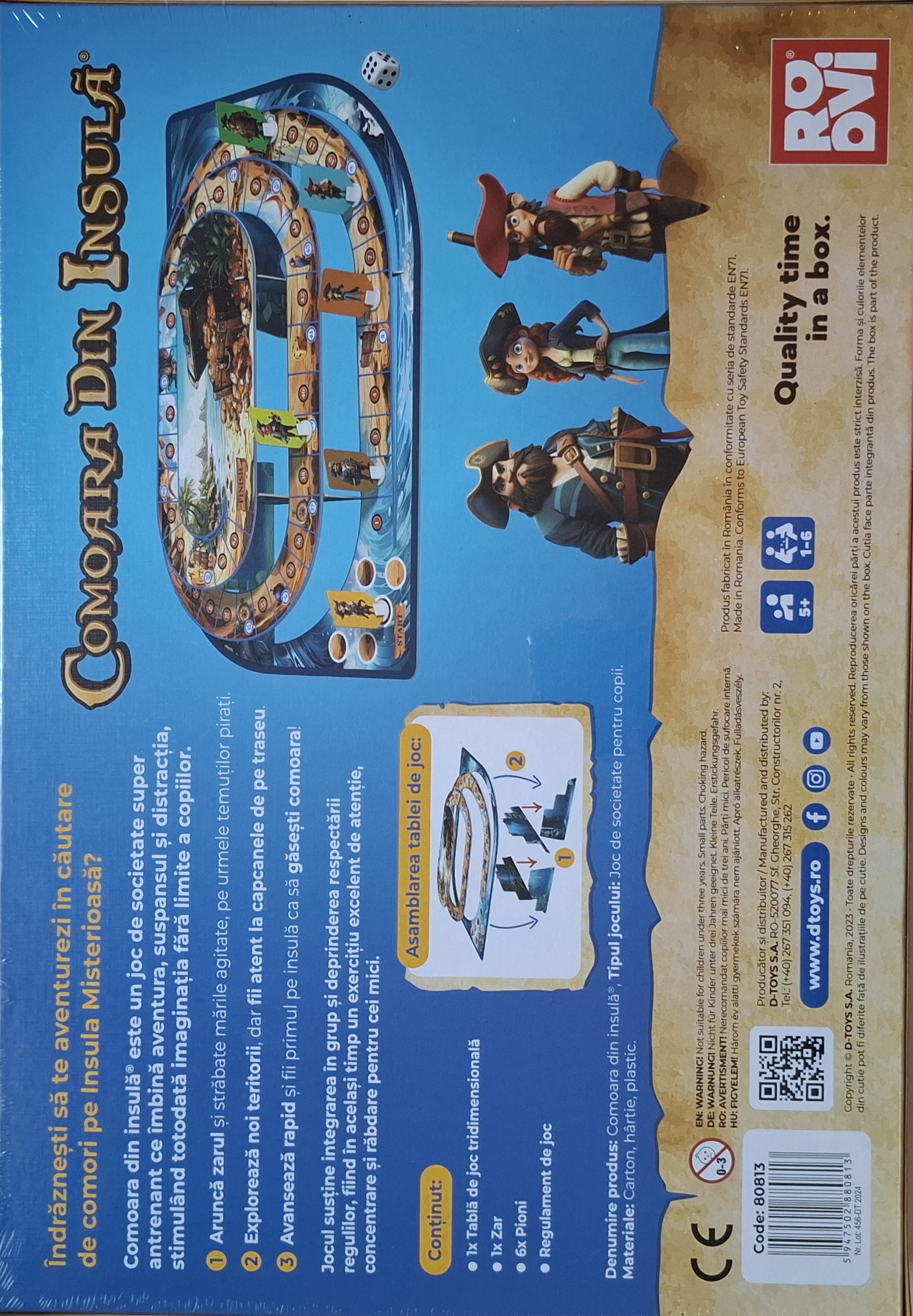 Comoara din insula, joc de societate - imagine 4