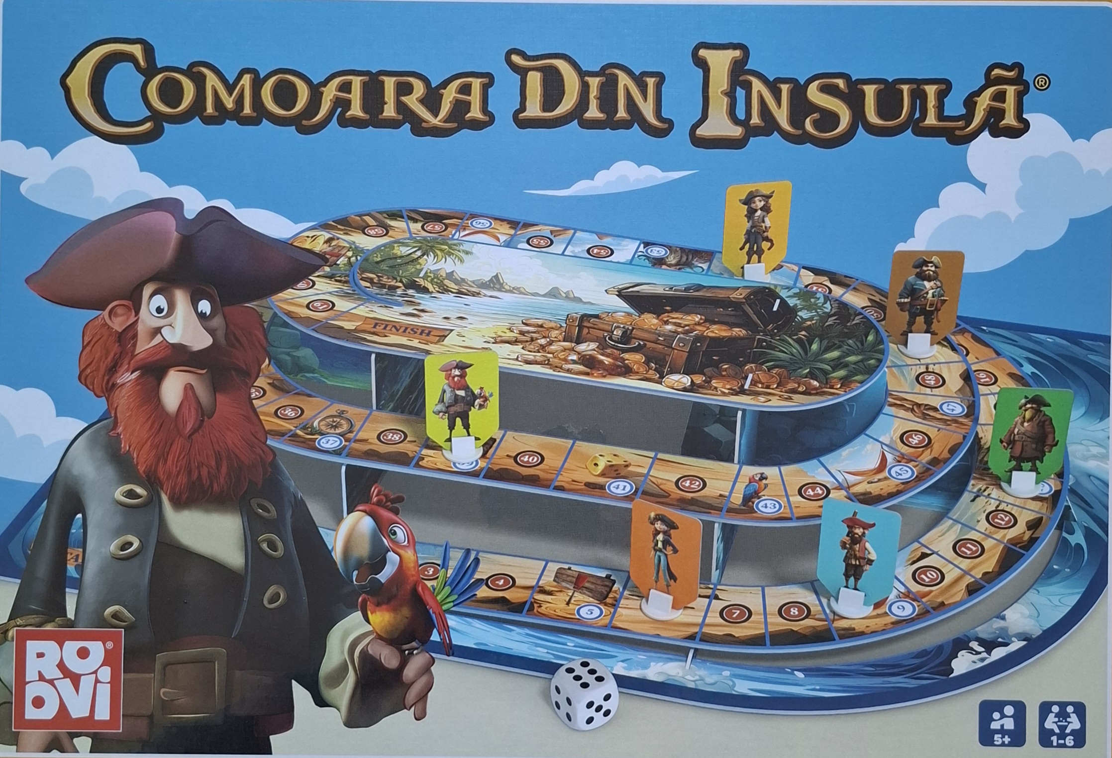 Comoara din insula, joc de societate