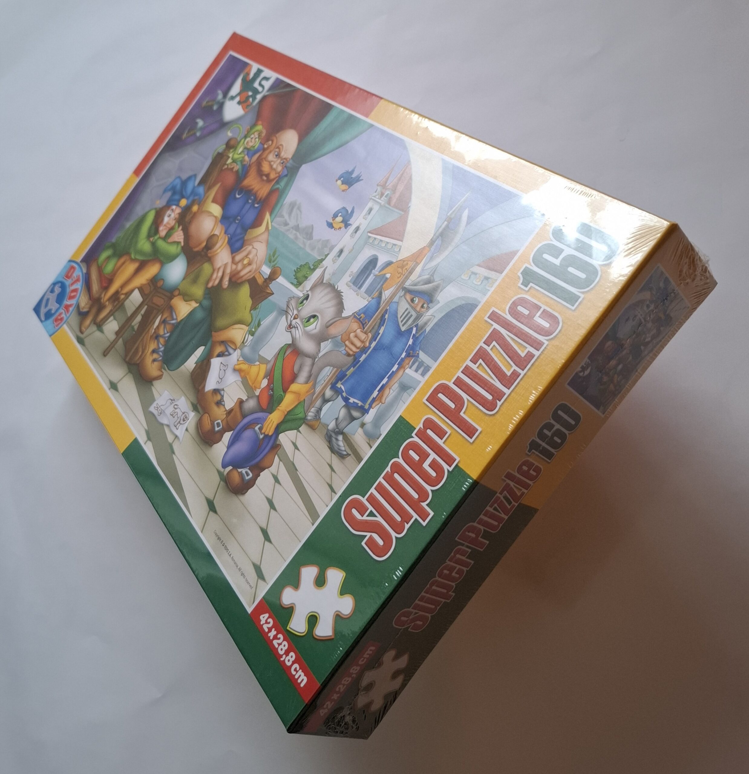 PUZZLE 160 DE PIESE, Motanul incaltat - imagine 3