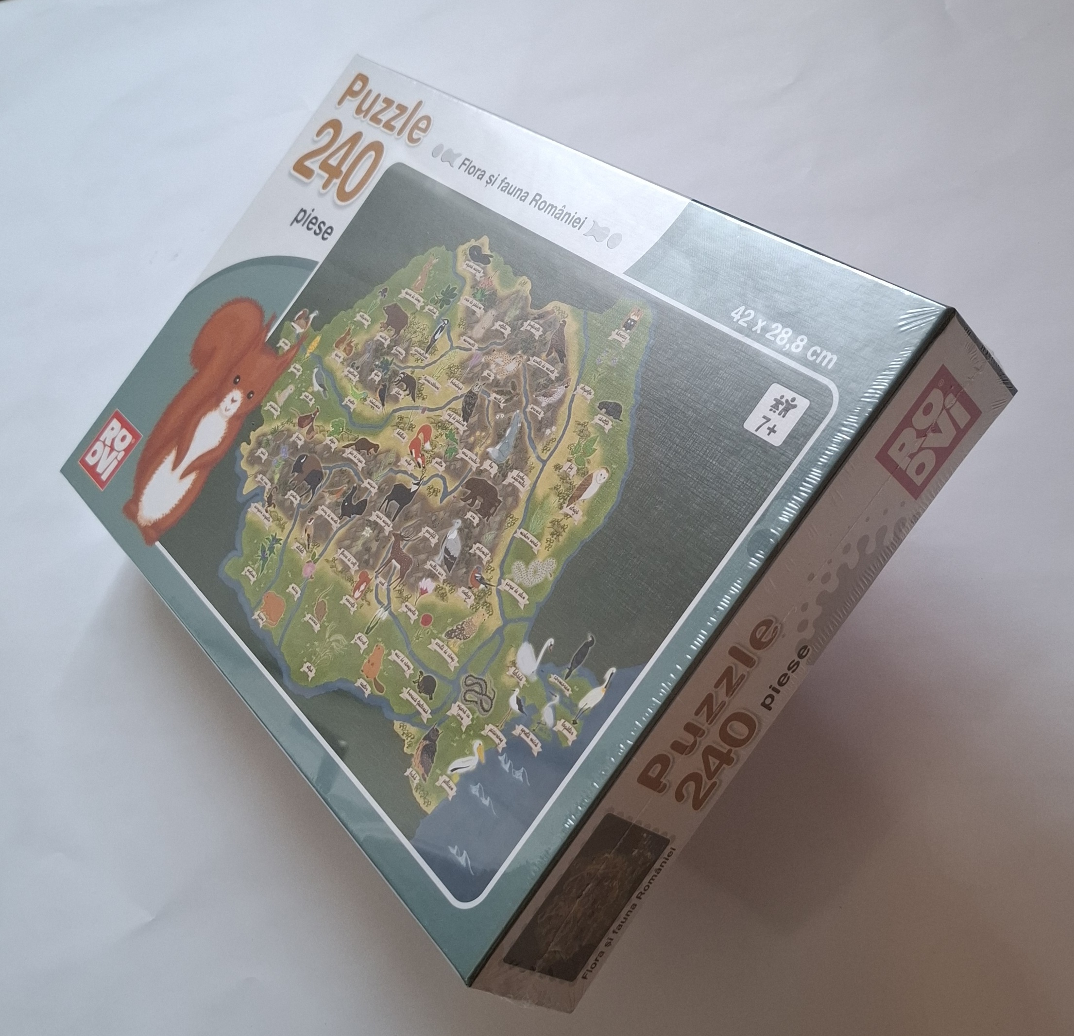 PUZZLE 240 DE PIESE, flora si fauna Romaniei - imagine 2